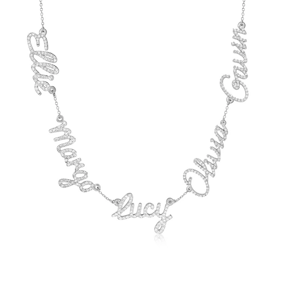 Multiple Name Necklace