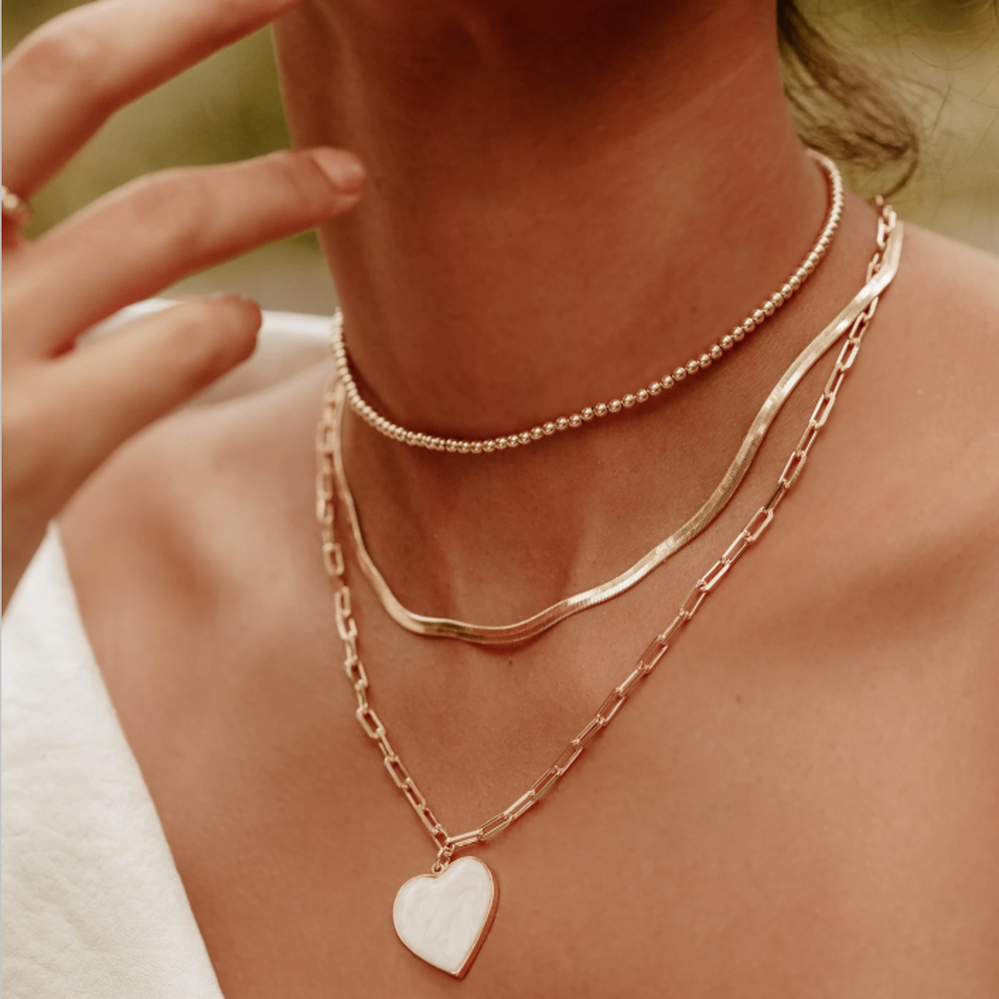 Gold Snake Chain Necklace