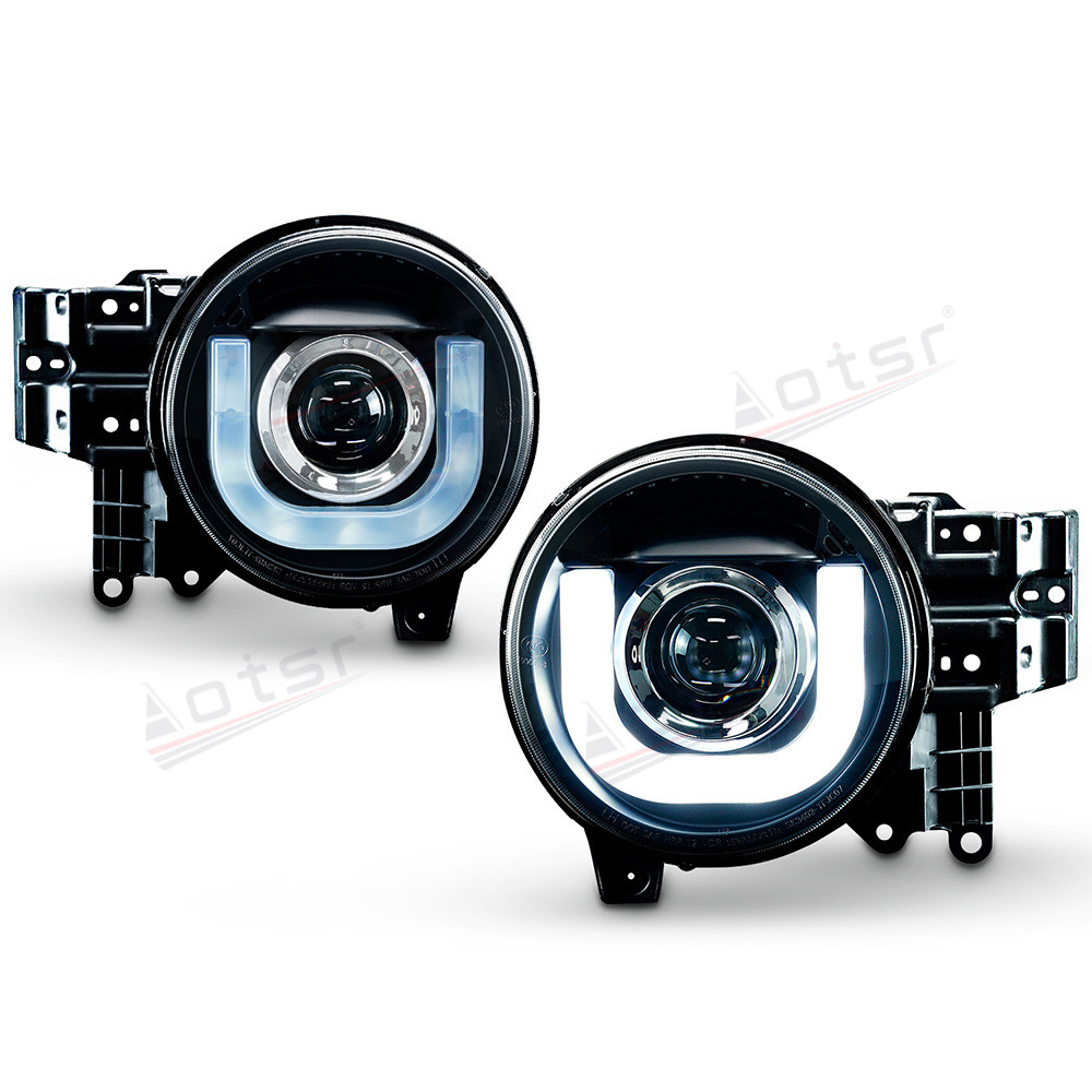 2PCs Car LED Light Headlight Assembly For Toyota FJ Cruiser 2007-2020
