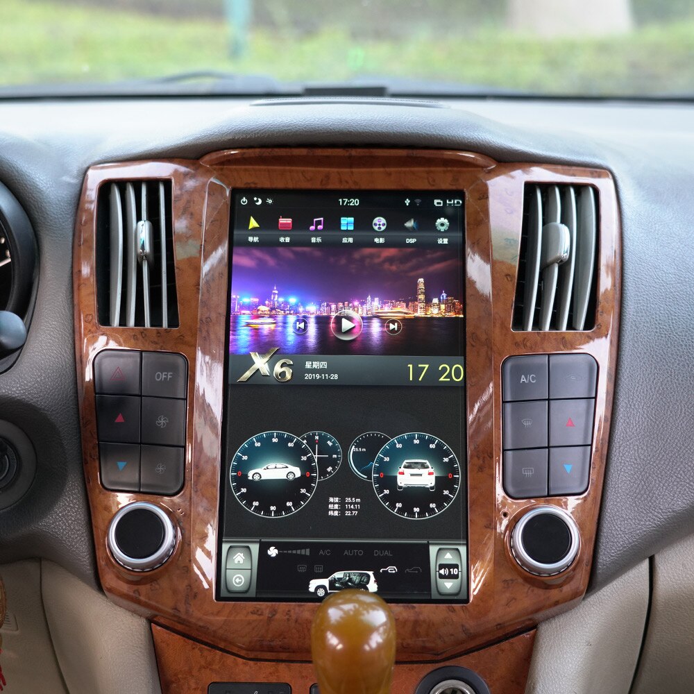 AOTSR Tesla Style Android 9 Car Radio For Lexus RX RX300 RX330 RX350 RX400H GPS Navigation Bluetooth DSP IPS Multimedia Player-Aotsr official website
