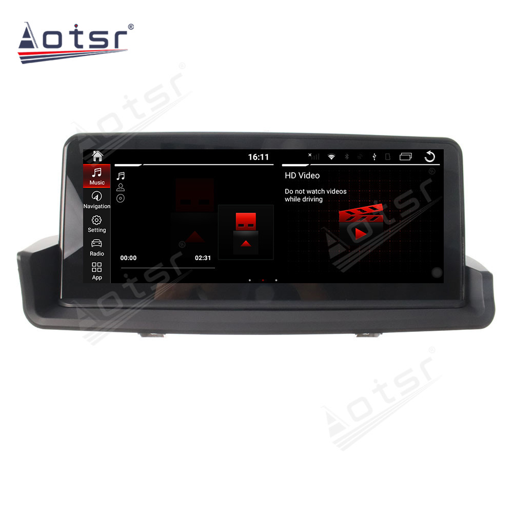 10.25" Android 12 For BMW 3 series E90 E91 E92 E93 2005-2012 Car radio GPS Navigation Wifi Wireless Carplay Bluetooth-Aotsr official website