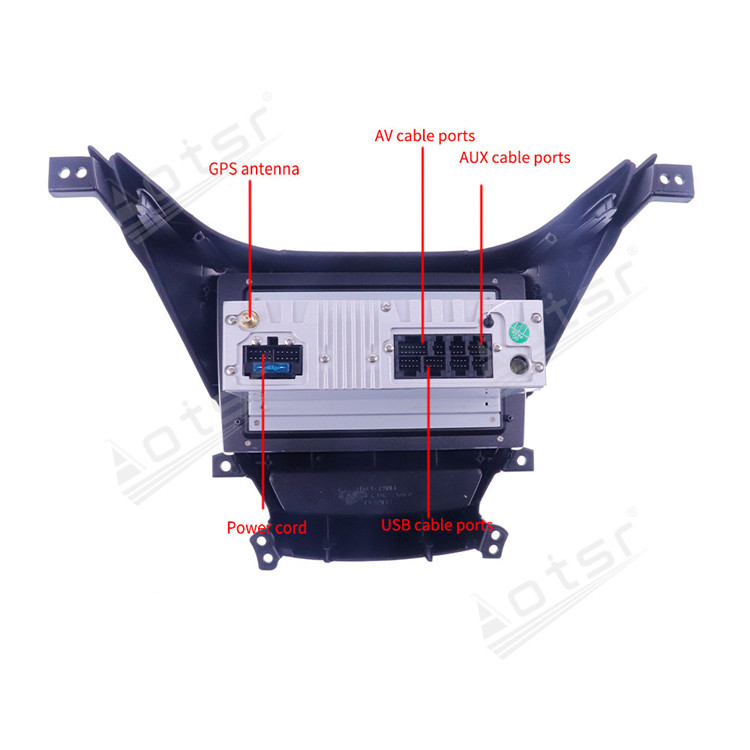 128G Android 10.0 For Hyudnai Elantra 2010-2013 Auto Stereo Audio Car Radio DVD Multimedia Player GPS Navigation Head Unit