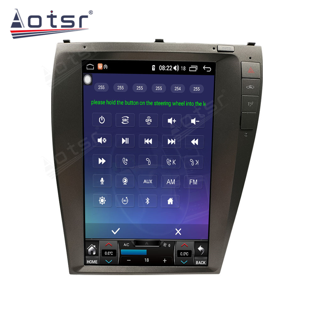 Android 11.0 multimedia player with GPS navigation stereo main unit DSP Carplay 6GB + 128GB suitable for Lexus ES-Aotsr official website