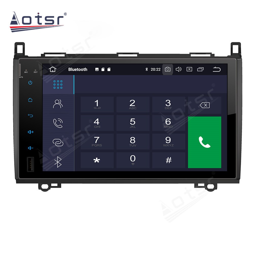 For Mercedes Benz Sprinte B200 Vito Viano W469 Android 11 Radio Auto Stereo Head Unit Car Multimedia Audio GPS Navigation 128GB-Aotsr official website