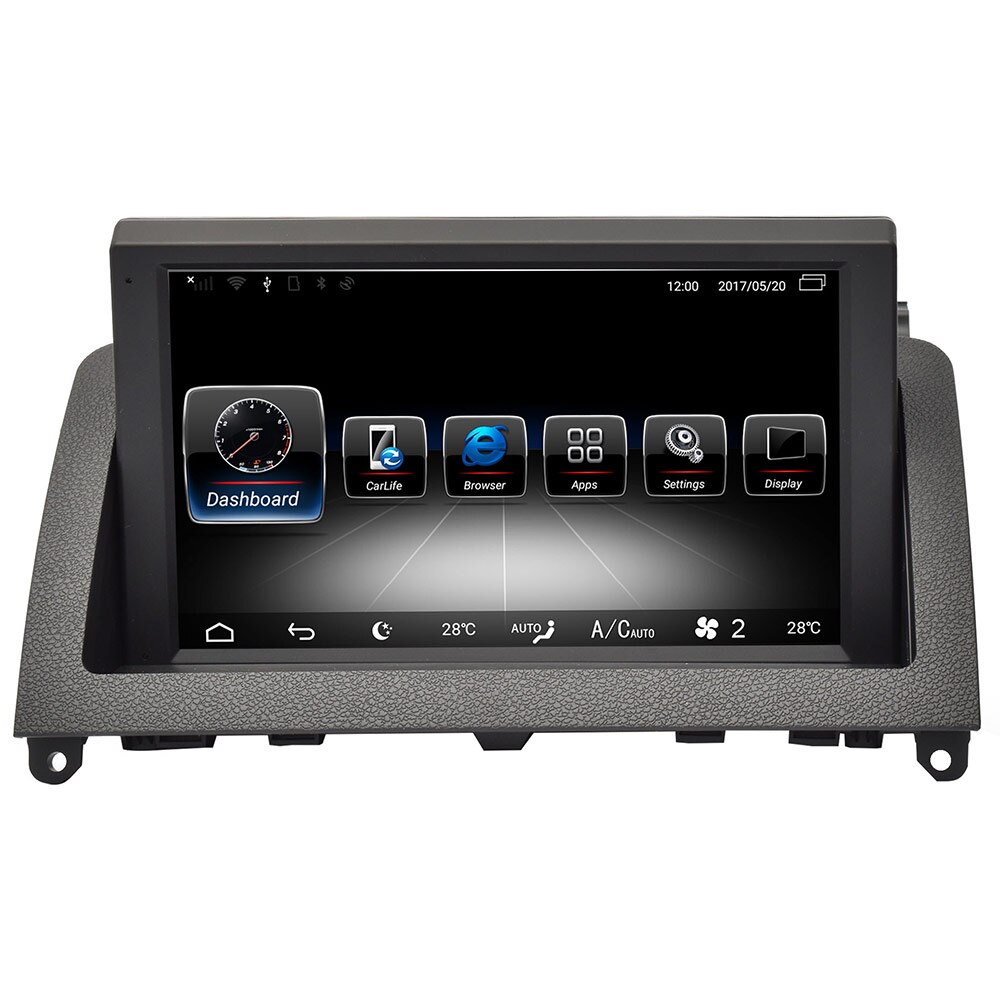 Android 10 Car multimedia player head unit For Mercedes Benz C Class W204 C200 2007 - 2014 Radio stereo Audio gps tape recorder-Aotsr official website