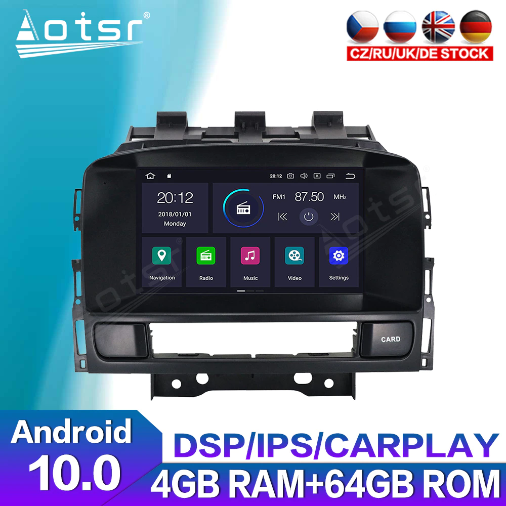 Carplay Car GPS Navigation For Opel Astra J 2010 2011 2012 2013 CD300 CD400 2 DIN Android Radio Multimedia DVD Player Audio Unit-Aotsr official website