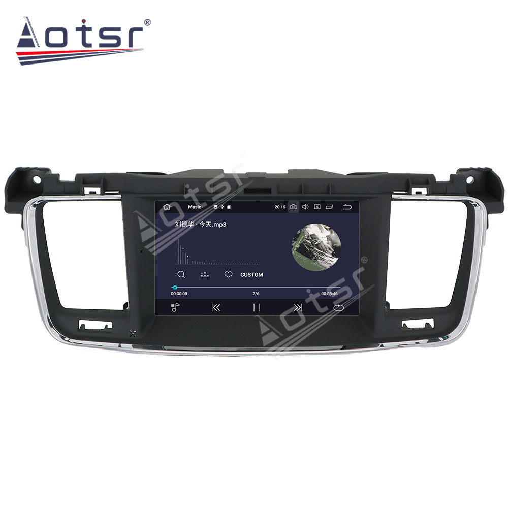 128GB For PEUGEOT 508 2011 2012 2013 - 2017  Car Stereo Multimedia Player Android GPS Navigation Auto Audio Radio Carplay PX6 Head Unit-Aotsr official website