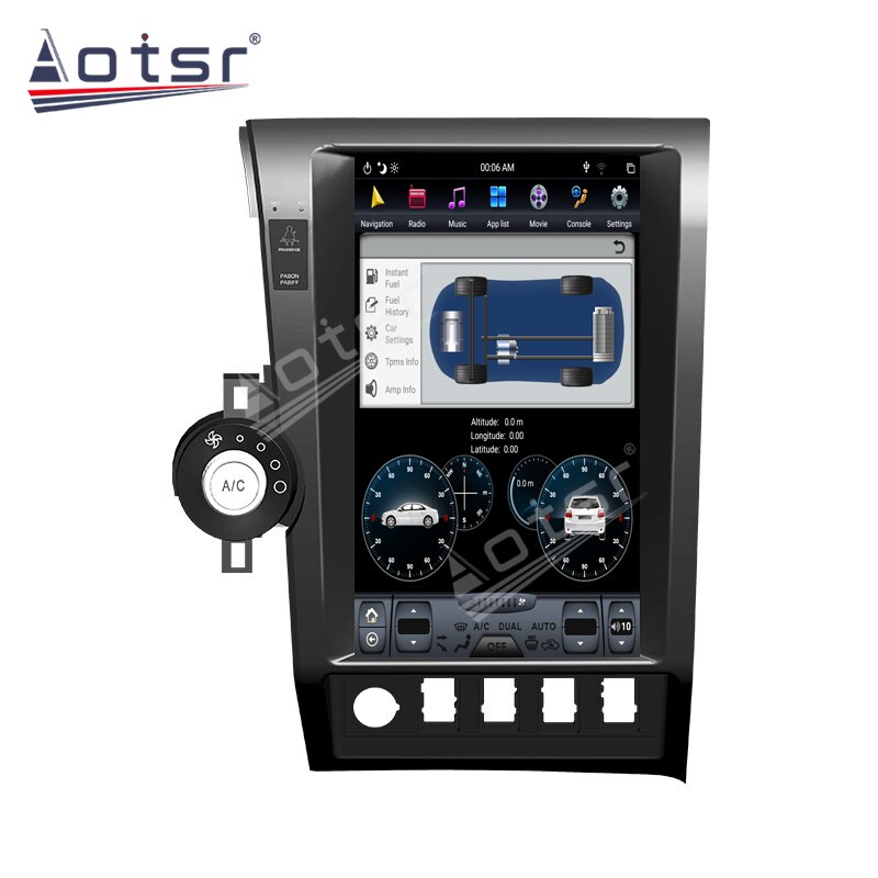 Android 9 Tesla style PX6 Car GPS Navigation For Toyota Tundra 2007-2013 Radio Recorder Multimedia Player Auto Stereo Head Unit-Aotsr official website