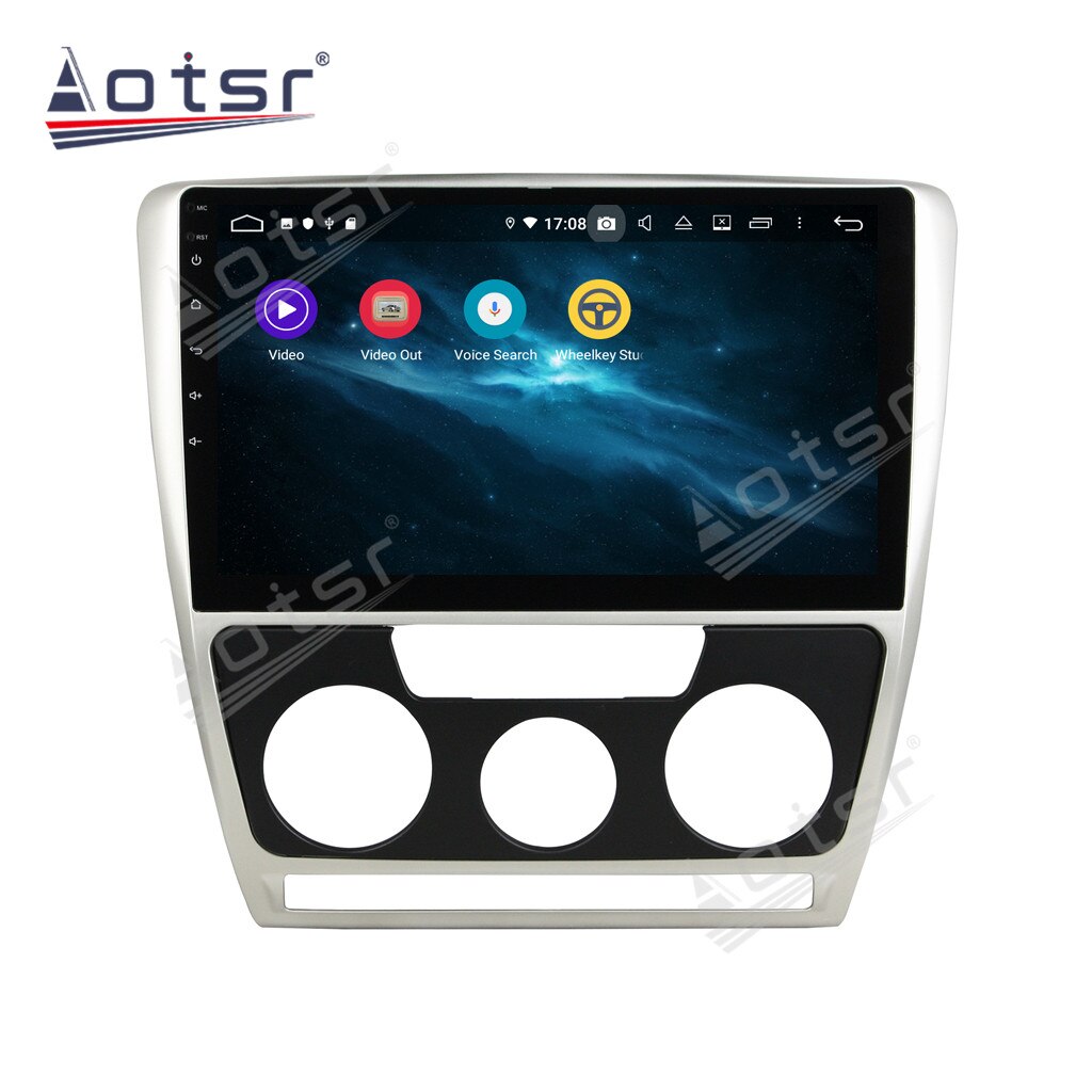 For Skoda Octavia MT 2010+ Android 10.0 Radio 64GB Car Multimedia Player Car GPS Navigatioion Auto Stereo Audio Screen Head Unit-Aotsr official website