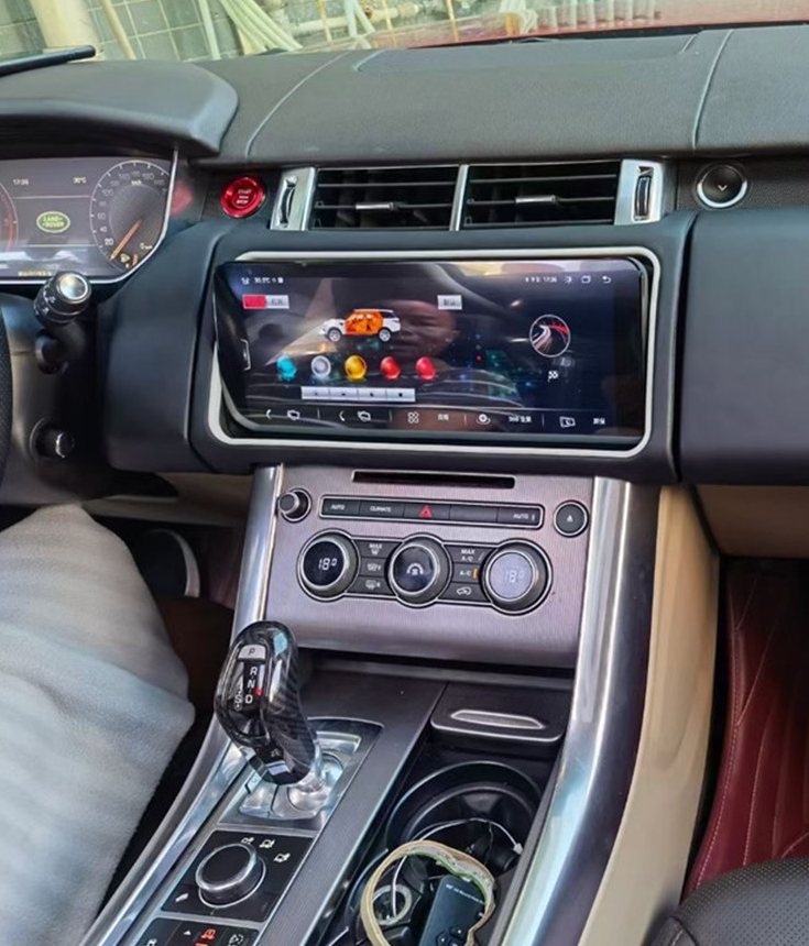 Rotatable 12.3" For Land Rover Range Rover 2013~2019 AnfroidAuto Radio Android Car Radio 2 Din Stereo Receiver Multimedia Headunit Multimedia Player Touch Screen