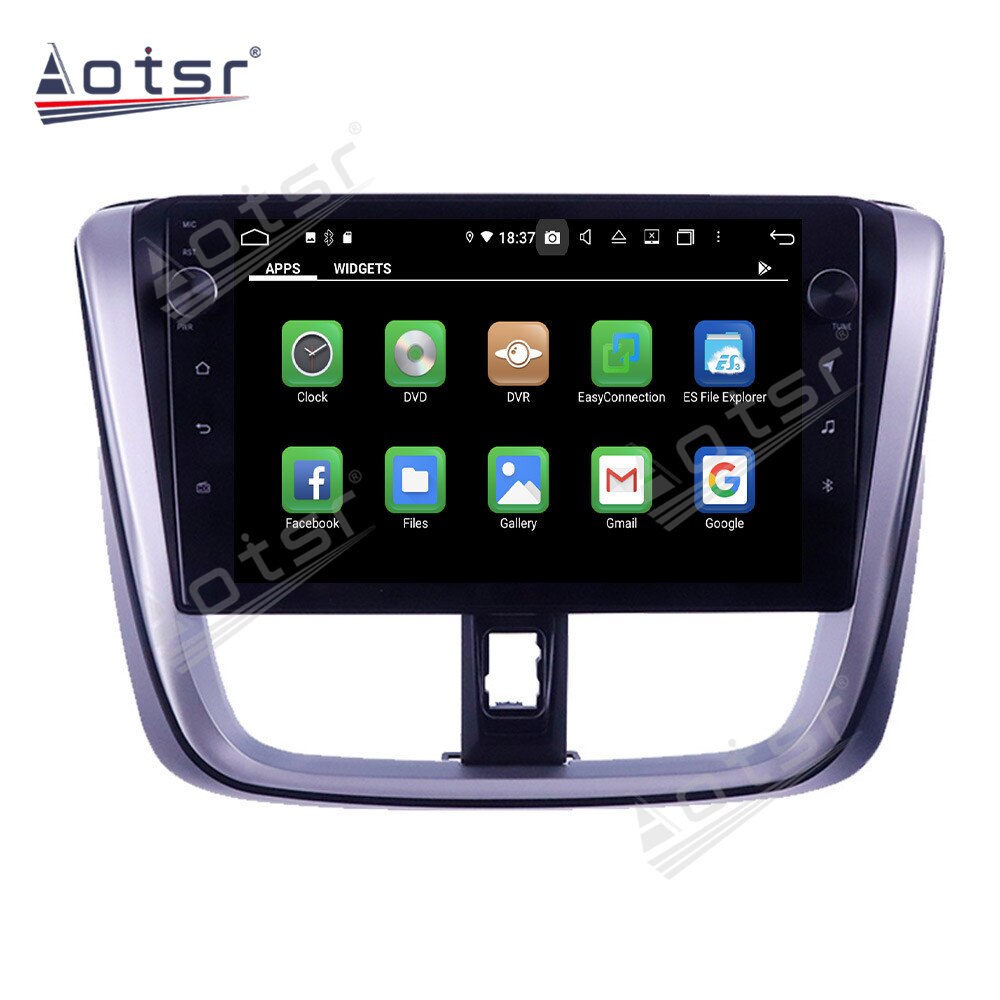 [PX6 Six-Core]For Toyota Vios Yaris 2014 2015 - 2017 Android Multimedia Car Radio GPS Navigation Audio Video DVD Player 128GB Screen Carplay-Aotsr official website