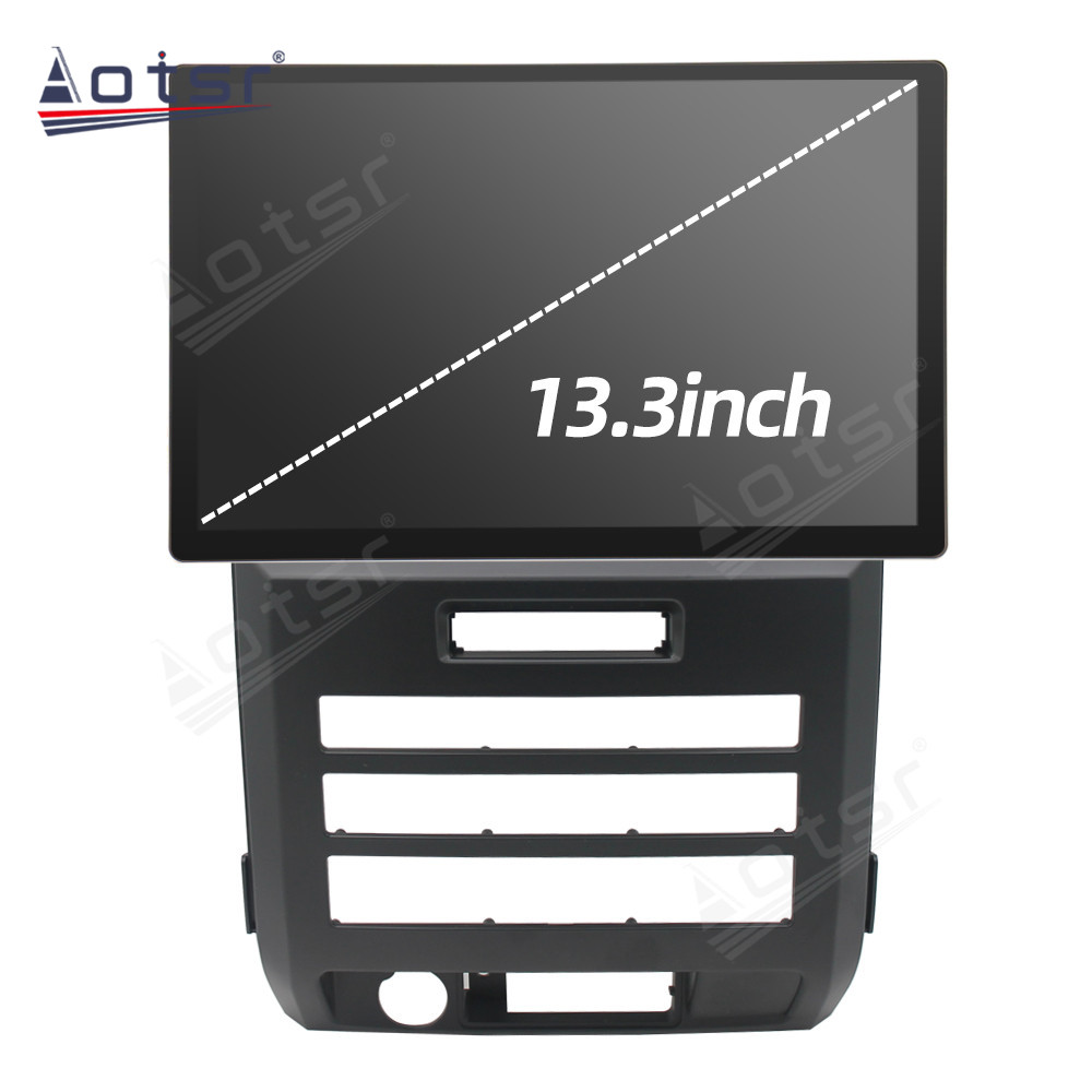 13.3 Inch Android 11 Auto For Ford Raptor F150 2008-2014 Car Multimedia Player GPS Navigation Auto Radio Stereo Head Unit 