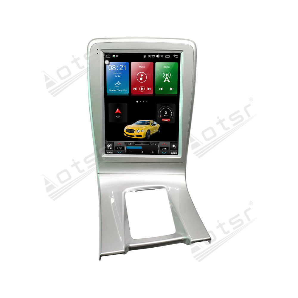 Android 11.0 multimedia player with GPS navigation stereo main unit DSP Carplay 6GB + 128GB suitable for Volvo S60 silver-Aotsr official website
