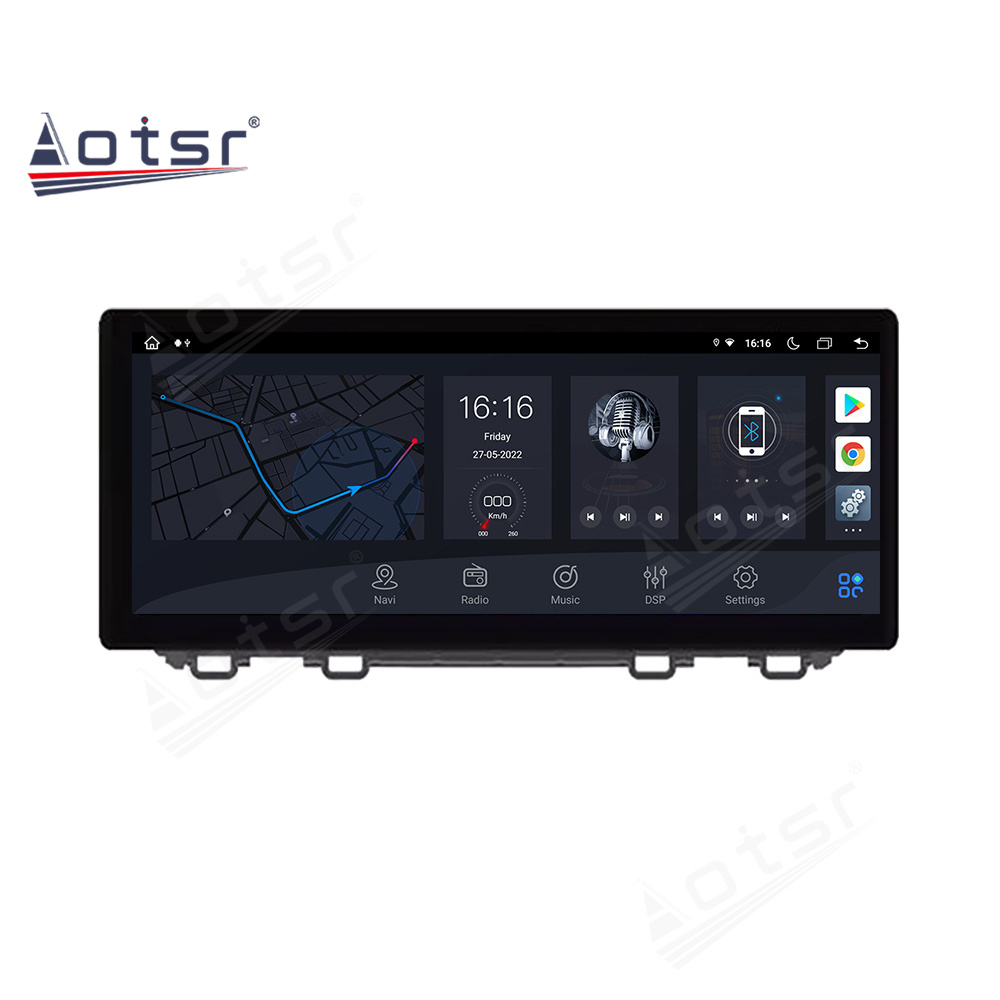 12.3 Inch Android 11 Auto For Honda CRV/Breeze 2017-2021 Car Multimedia Player GPS Navigation Auto Radio Stereo Head Unit PX5