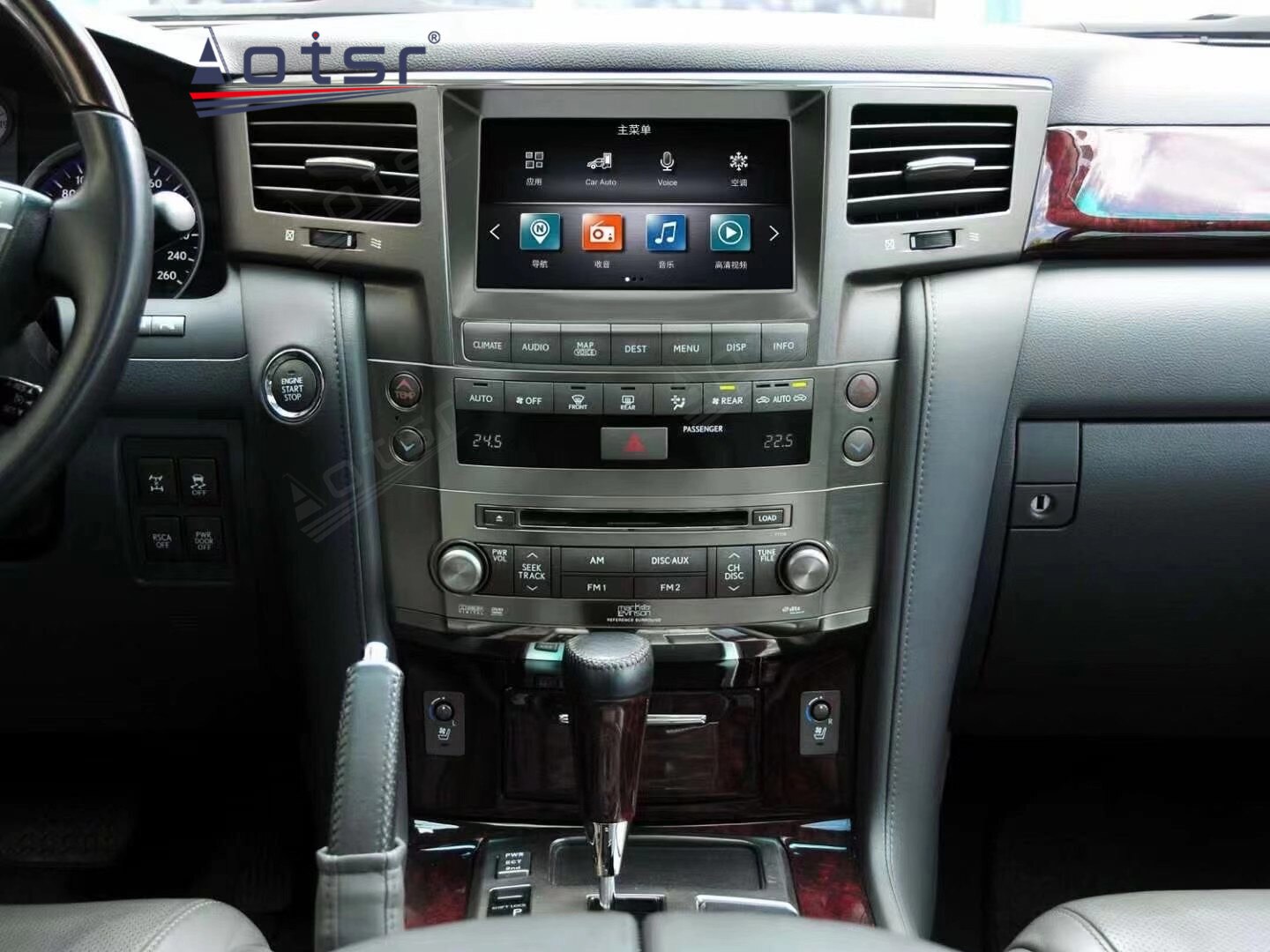 64G For Lexus LX570 2007 - 2015 Android 10 Car Multimedia Auto Audio Radio Player Stereo GPS Navigation Head Unit 1 Din Carplay-Aotsr official website