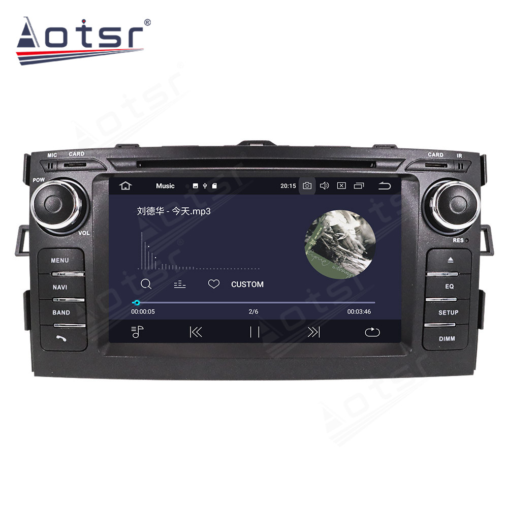 6+128GB Android Auto DSP Carplay For Toyota Auris 2006 2007 2008 2009 2010 2011 2012 Multimedia Car Radio Player GPS Navigation Stereo Head Unit-Aotsr official website