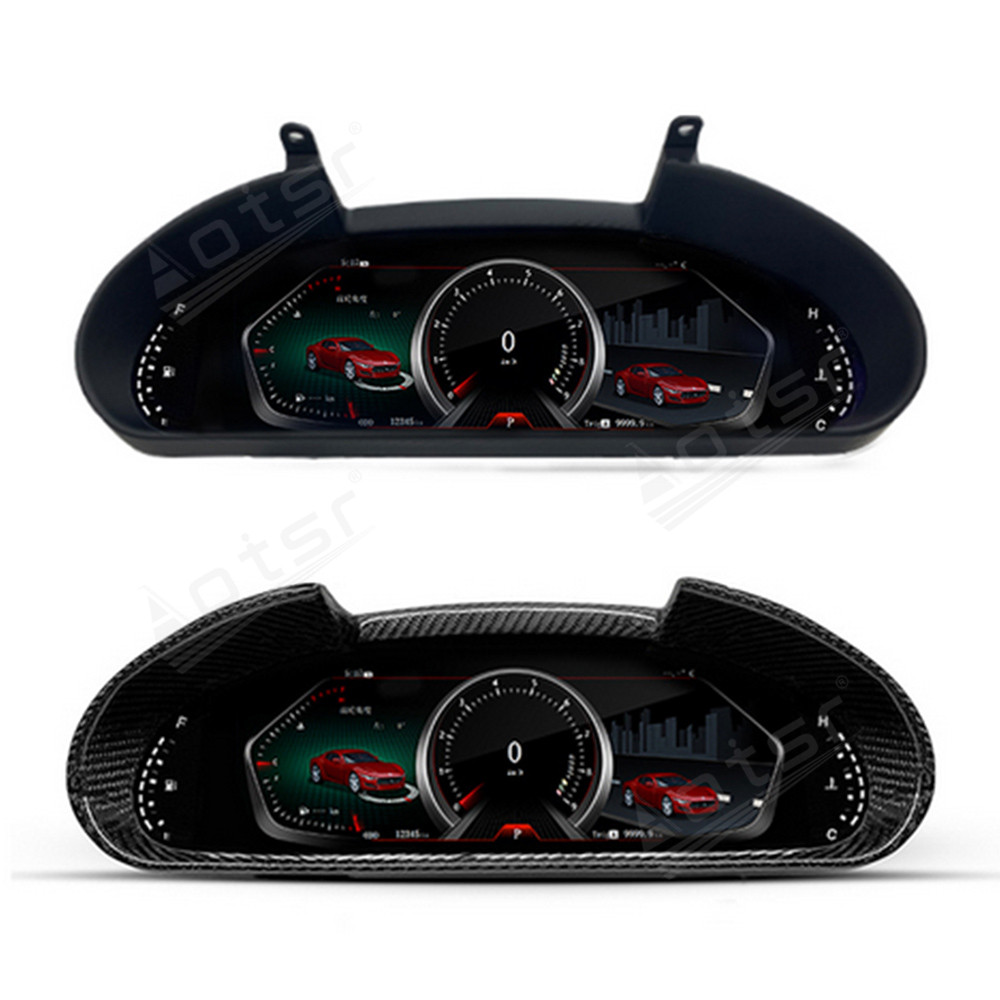 Car Screen Digital Cluster For Maserati Quattroporte 2004 - 2012 LCD Carplay Dashboard Instrument Virtual Panel GPS Navigation Multimedia Player Headunit