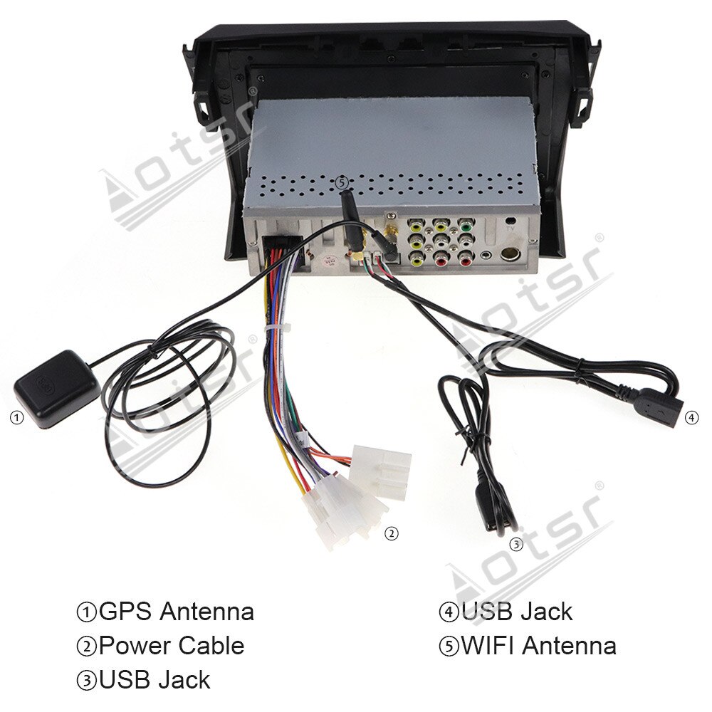 10 inch IPS Screen For TOYOTA RAV4 2006 - 2012 Car Multimedia Bluetooth 5.0 Radio Player Stereo Android Build in DSP Audio Navi head unit-Aotsr official website