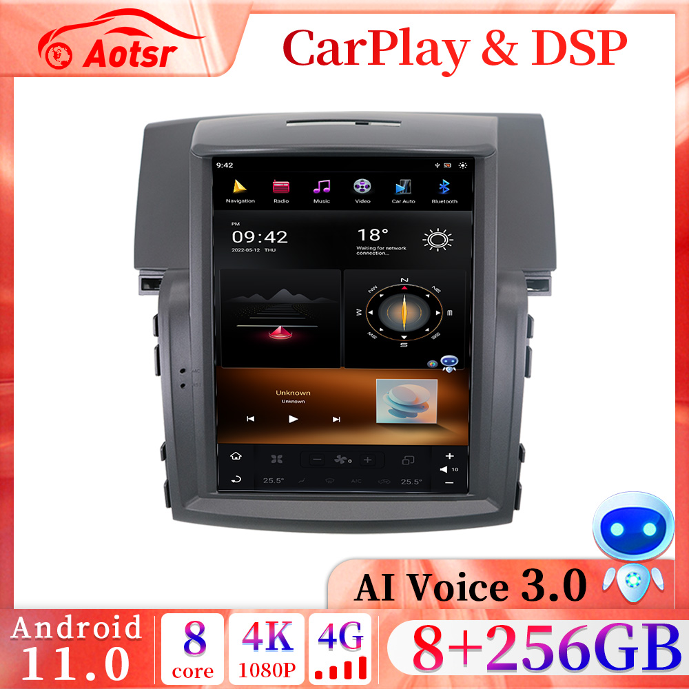 256G Tesla Screen Style Android 11 For Honda CRV 2012-2016 Radio Multimedia Car Recorder Stereo Player GPS Navigation Head Unit-Aotsr official website