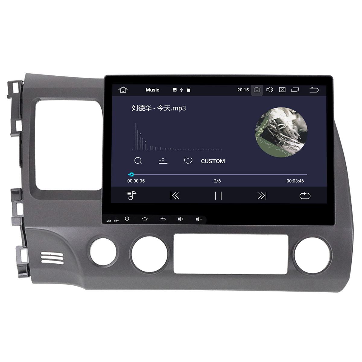 Qualcomm Android 11 Car Radio 8 Core Autoradio For Honda CIVIC 2006-2011 GPS Navigation DVD Multimedia Player Head Unit-Aotsr official website