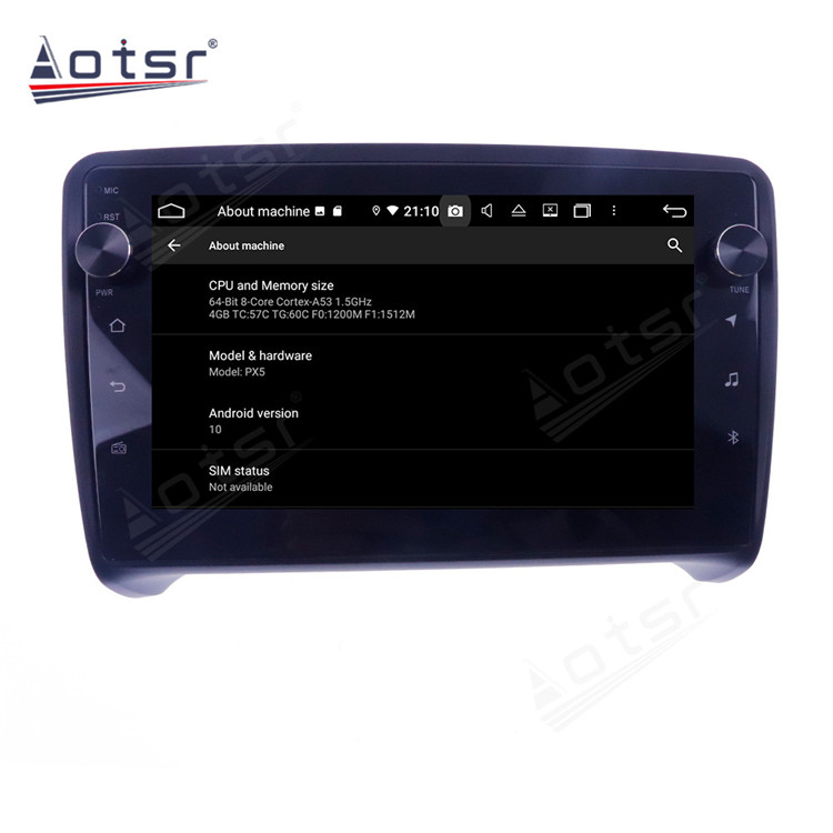 128G Android 10.0 For Audi TT 2006-2014 Auto Stereo Audio Car Radio DVD Multimedia Player GPS Navigation Head Unit-Aotsr official website