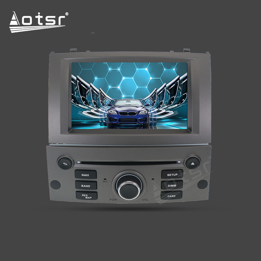 Android 11 4+128GB Car Radio Carplay For Peugeot 407 2004-2010 Touch Screen  Autoradio DSP DVD Multimedia Player GPS Navigation