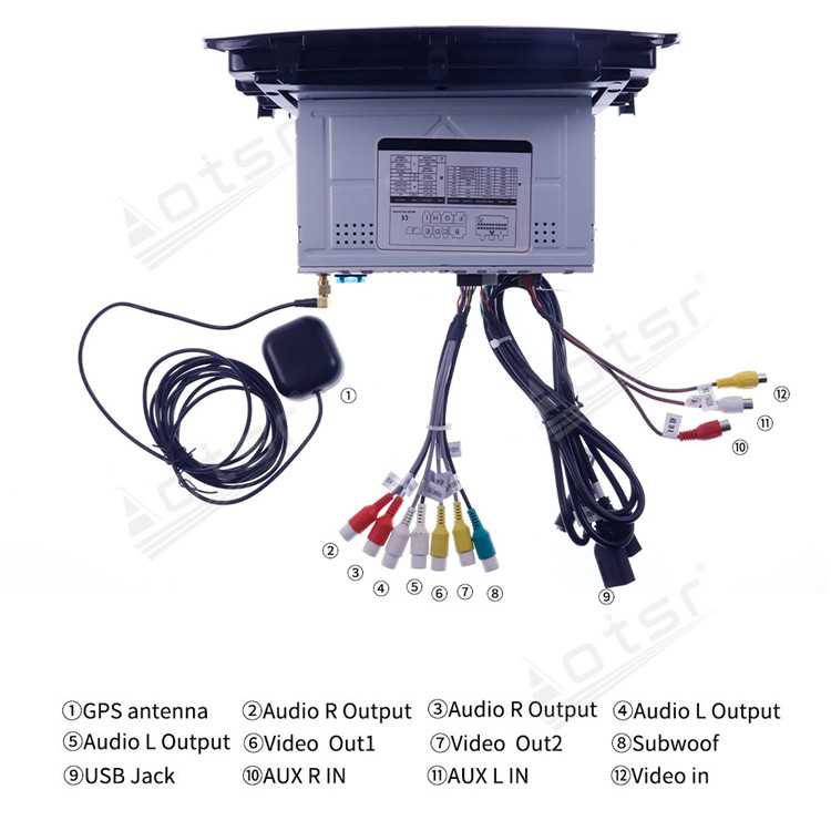 128G Android 10.0 Auto Stereo For Mazda CX-5 2018+ Audio Car Radio DVD Multimedia Player GPS Navigation Head Unit-Aotsr official website