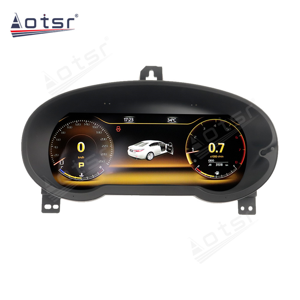 Car Screen Digital Cluster For Mazda 6/ Atenza/ CX-5 LCD Dashboard Instrument Panel GPS Navigation Multimedia Player Headunit-Aotsr official website