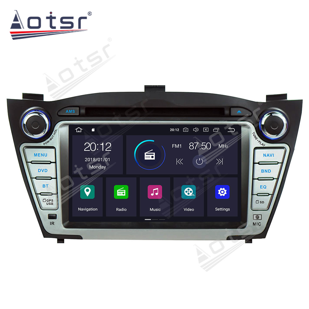 6+128GB Android 11 Auto Stereo For Hyundai IX35 2009 - 2013 Audio Car Radio DVD Multimedia Player GPS Navigation Head Unit-Aotsr official website