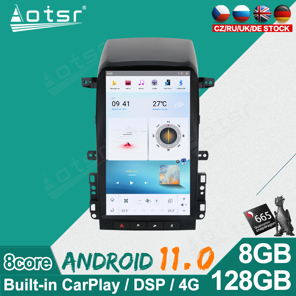 Carplay Car Multimedia Player For Chevrolet Captiva 2008-2012 Android 11 Radio Car GPS Navigation Stereo Autoradio DVD Video Unit-Aotsr official website