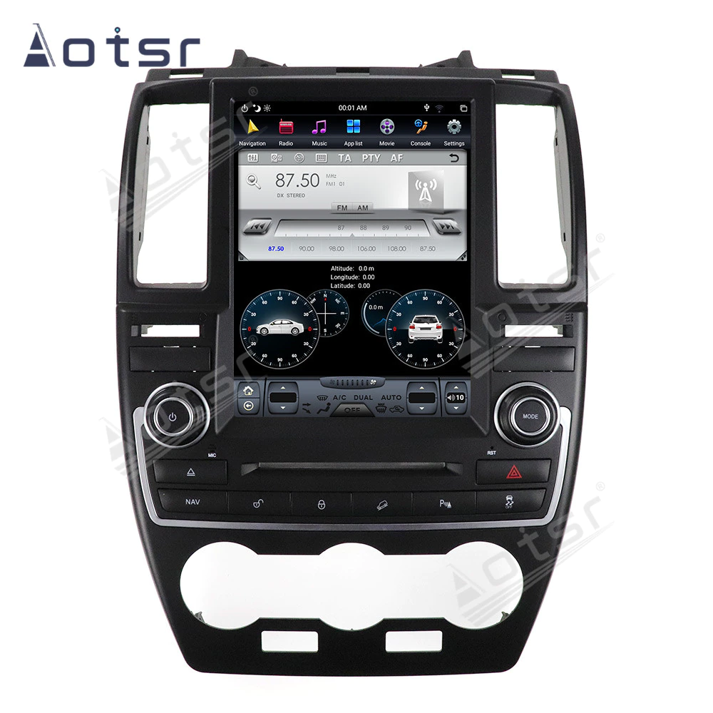 Android 9 Tesla Screen Car GPS Navigation Radio For Land Rover Freelander 2 LR2 L359 2006~2015 Multimedia Player Stereo Headunit-Aotsr official website