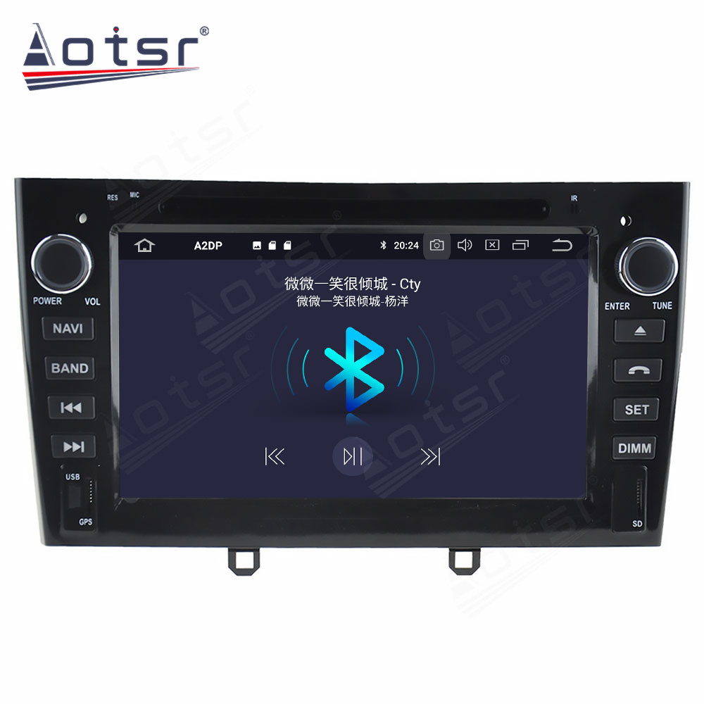 Android 11.0 4GB+128GB Car GPS Navigation Radio Screen Android System For Peugeot 407 2004 - 2010 Head Unit Auto Stereo Player HD-Aotsr official website