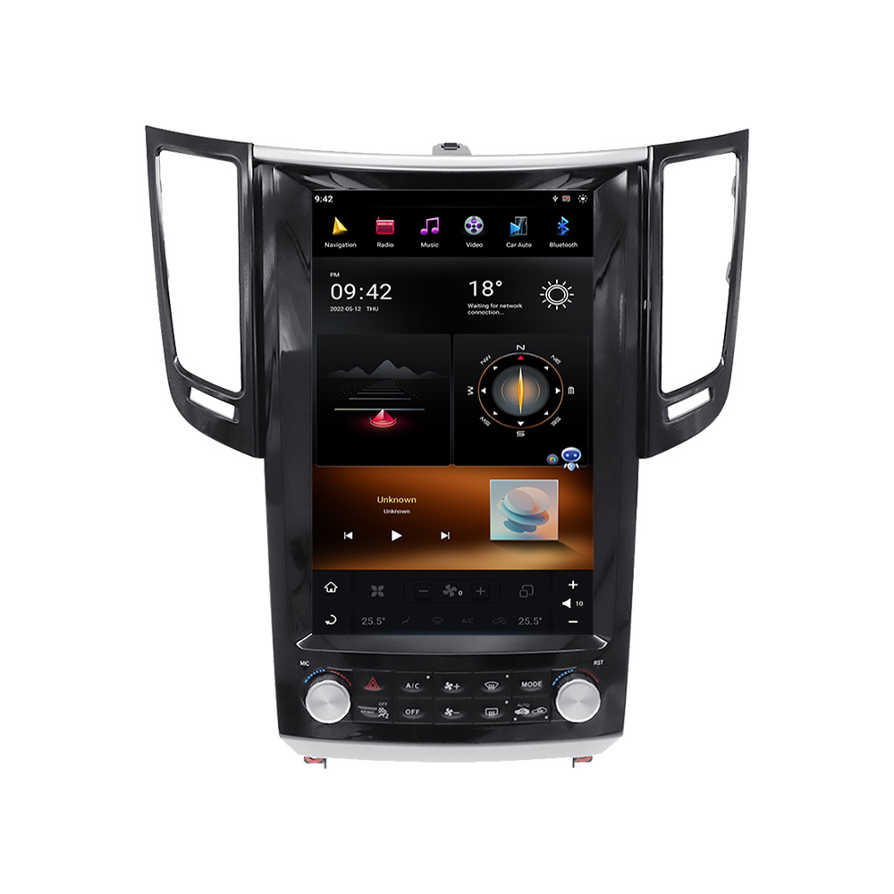 For Infiniti FX35 2009 2010 2011 2012 2013 Car Radio Multimedia Player GPS Navigation Android 128G Vertical Screen  Tesla Style Head Unit-Aotsr official website