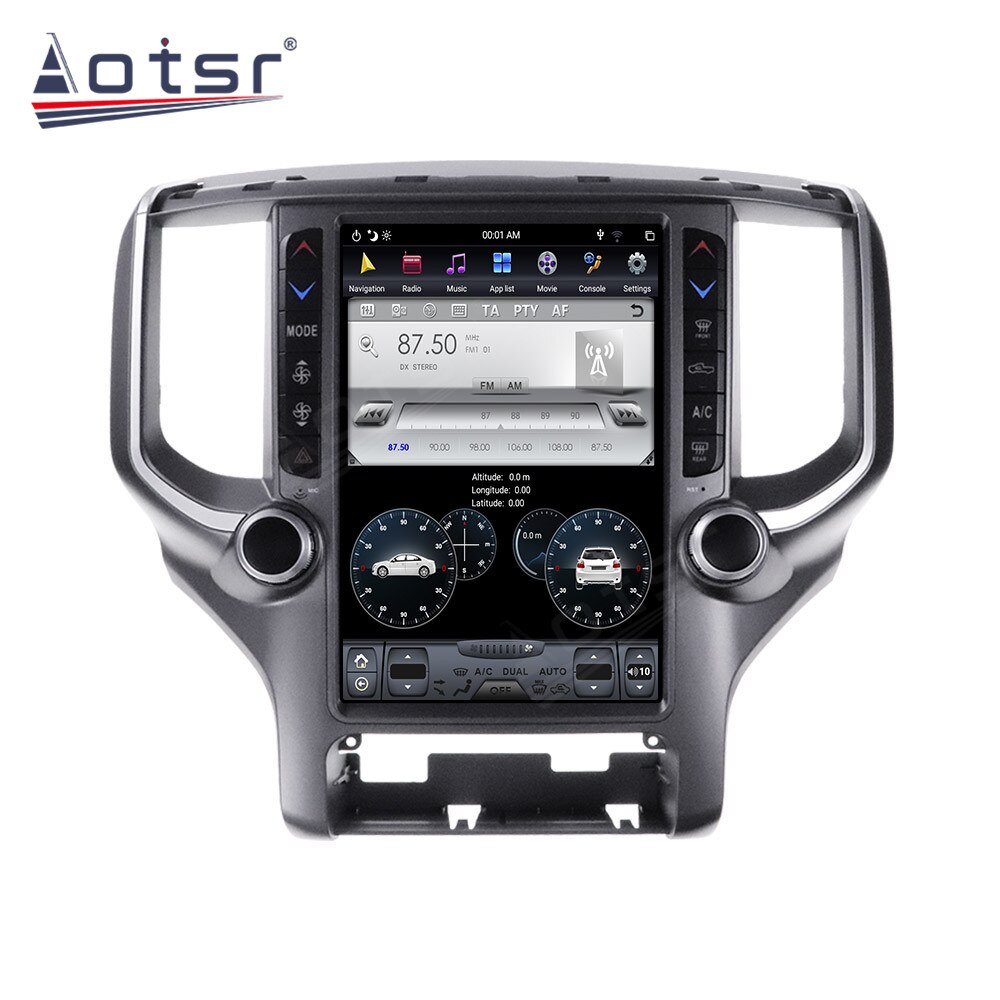 Car Radio GPS Navigation For Dodge RAM 1500 2500 3500 Android 9.0 Multimedia Player Video 128GB Tesla Screen Autoradio Stereo BT-Aotsr official website