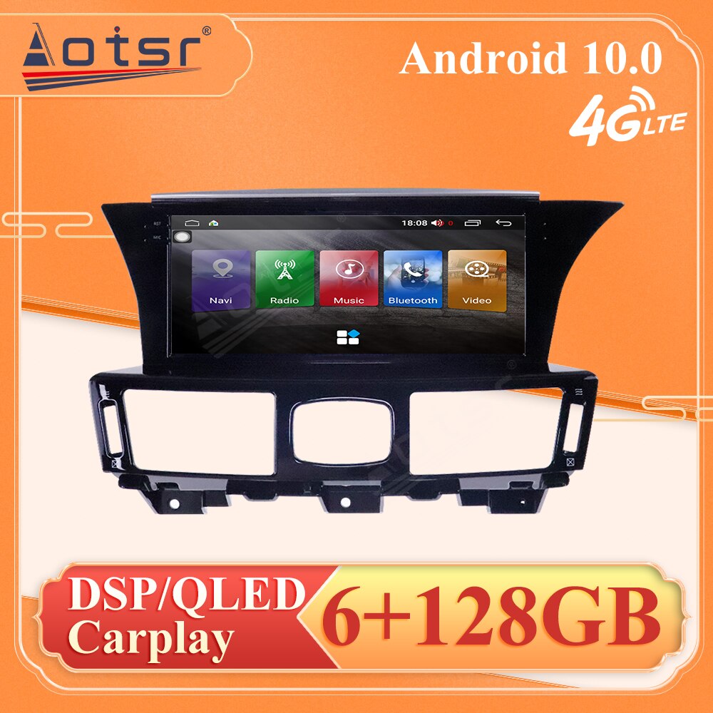 Android10 PX6 6+128G GPS Navigation Car Radio Player For Infiniti Q70 Q70L M25 Head Unit Multimedia Stereo Audio IPS Screen DSP-Aotsr official website