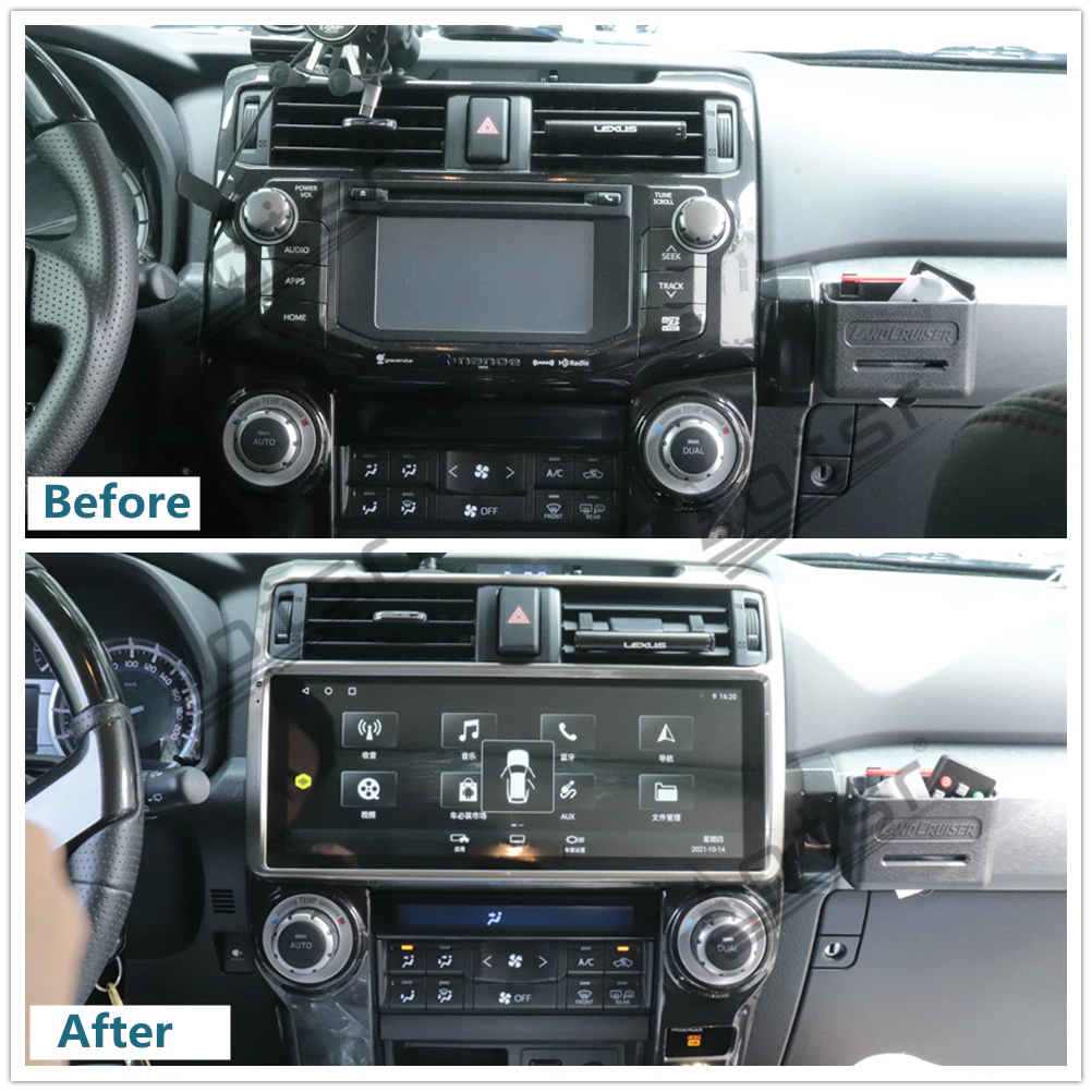 12.3" For Toyota 4 Runner 2009-2020 Android Car Radio Stereo Receiver 2din Autoradio Multimedia Player GPS Navi Head Unit Screen-Aotsr official website
