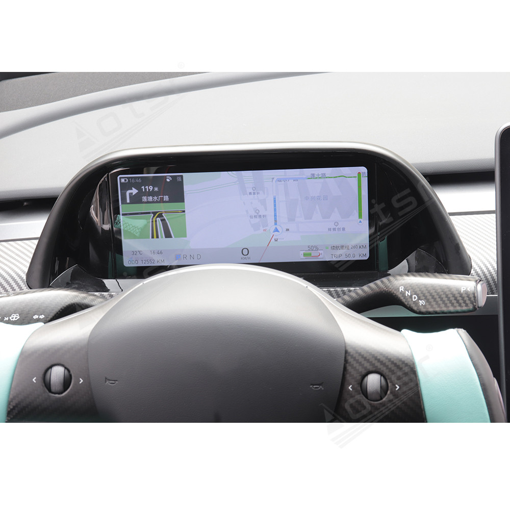 Car Screen Digital Cluster For Tesla Model 3 Model Y LCD Dashboard Android Car Virtual Instrument Dashboard Display GPS Navigation