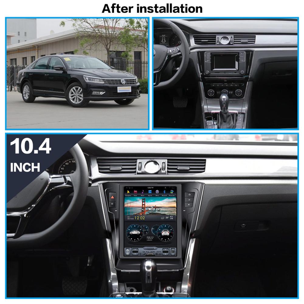 DSP Tesla Style big screen Android 9.0 Car multimedia player For VW Passat 2015-2018 gps navi radio stereo head unit free map-Aotsr official website