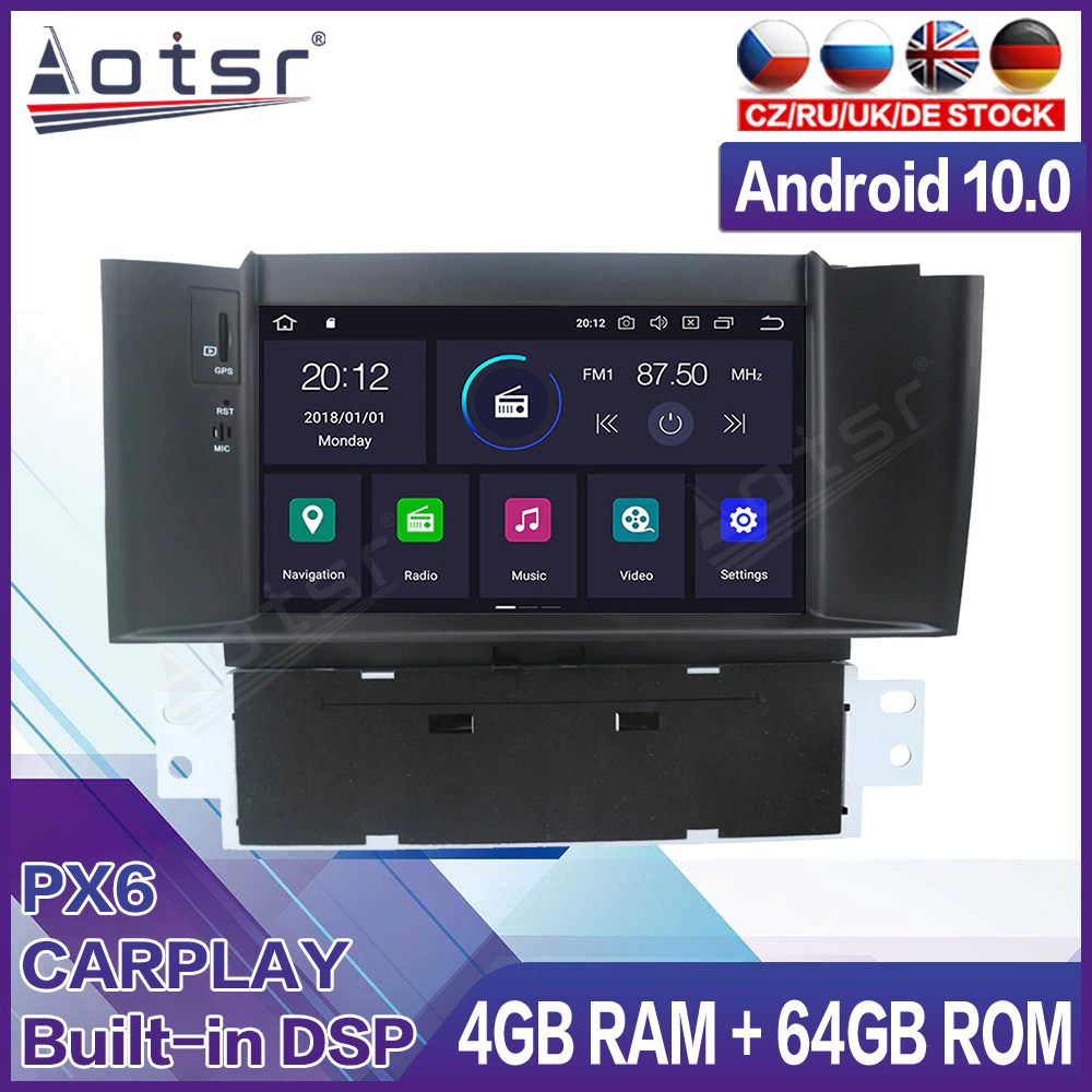 For Citroen C4 C4L DS4 2011 2012 - 2016 Car Multimedia Auto Radio Player Stereo Recorder Android Audio GPS Navigation Head Unit-Aotsr official website