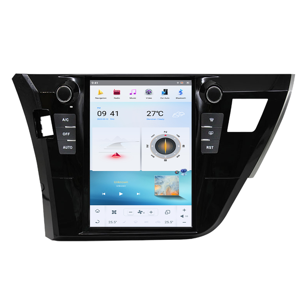 256G Android 11 For Toyota Corolla 2014-2016 Tesla  Screen Car Radio GPS Navigation Multimedia Player Head Unit-Aotsr official website