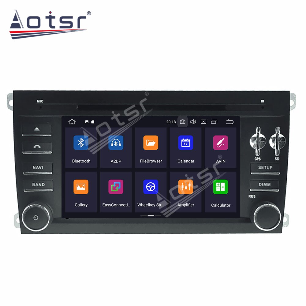 Android 10.0 4GB+64GB DSP Car Multimedia Radio Player For Porsche Cayenne 2003-2010 Car GPS Navigation Unit Radio Tape Recorder-Aotsr official website