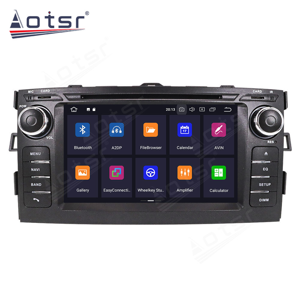 6+128GB Android Auto DSP Carplay For Toyota Auris 2006 2007 2008 2009 2010 2011 2012 Multimedia Car Radio Player GPS Navigation Stereo Head Unit-Aotsr official website