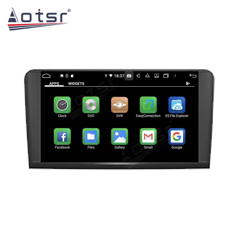 AOTSR Car Radio Auto Android 10 For Mercedes Benz ML CLASS ML300 ML350 ML450 ML500 W164 2005 - 2012 GPS Navi Multimedia Player-Aotsr official website