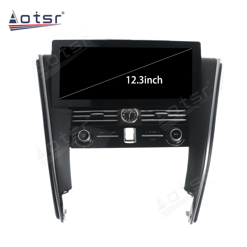 Android 12 Auto For Toyota Alphard 30 2015 - 2020 Head Light Dashboard