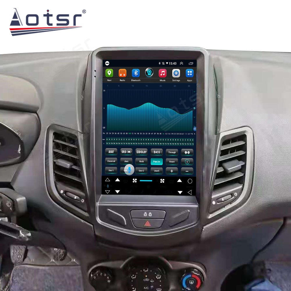 64G Carplay Android 9 For Ford Fiesta 2008-2016