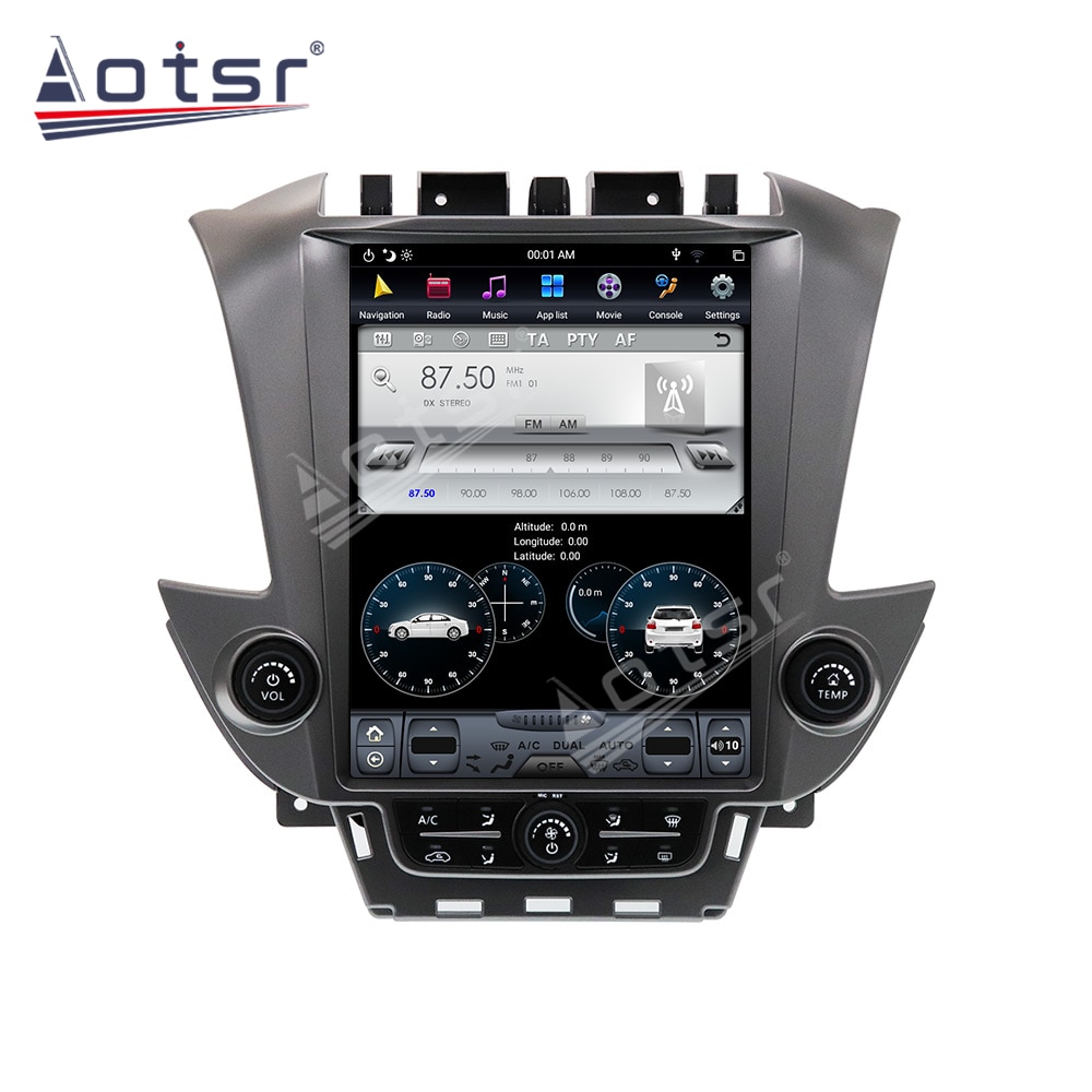 Tesla Screen Car GPS Navigation For GMC Yukon Chevrolet Tahoe Suburban Android Radio PX6 Multimedia Player Auto Stereo Head Unit-Aotsr official website