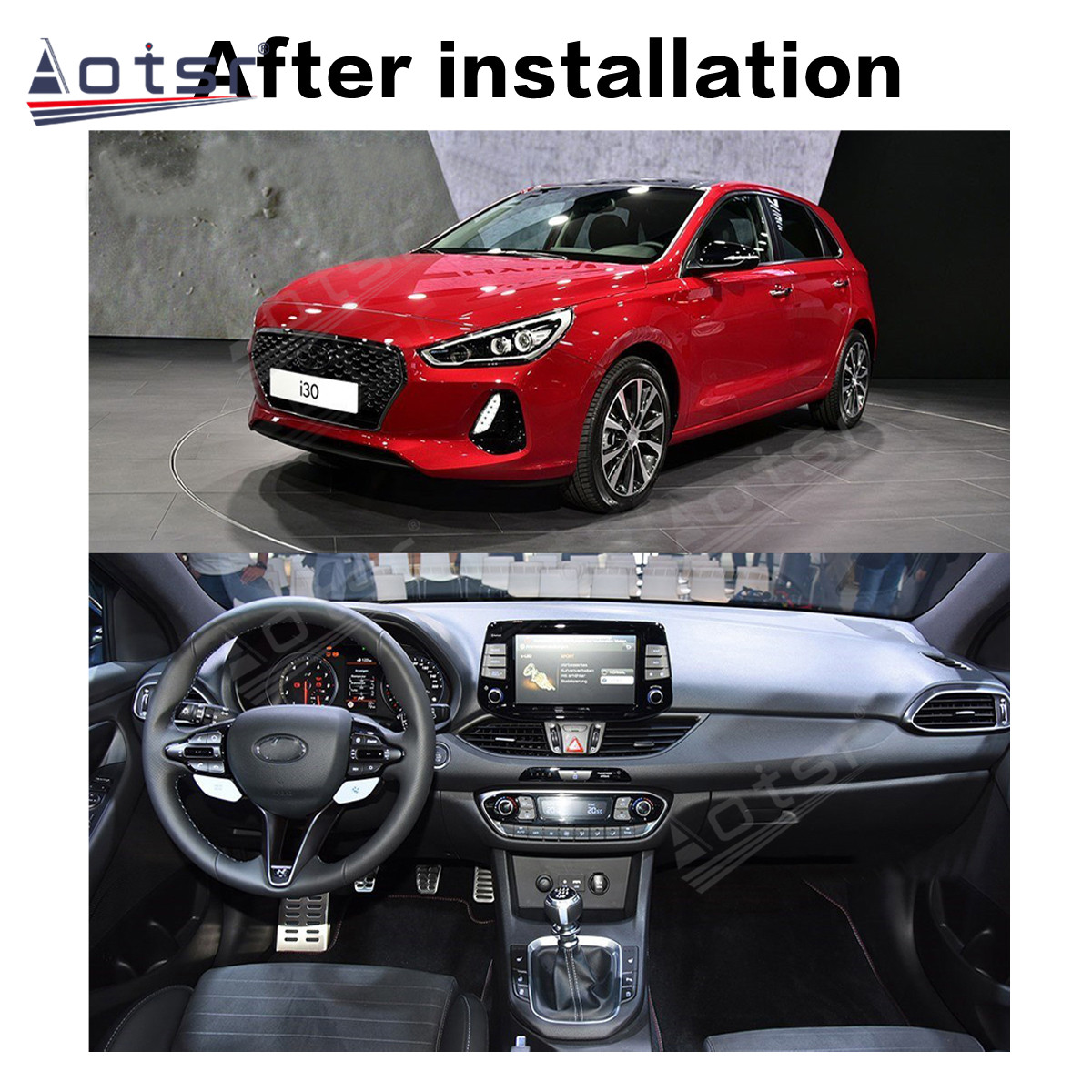 128GB Android 11 Auto Stereo For Hyundai I30 Elantra GT 2012-2016 Audio Car Radio DVD Multimedia Player GPS Navigation Head Unit-Aotsr official website