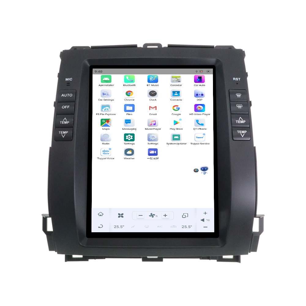 Tesla Screen Android 11 Car GPS Navigation For Toyota Prado 2002-2009 Radio Multimedia DVD Video Player Audio Head Unit-Aotsr official website