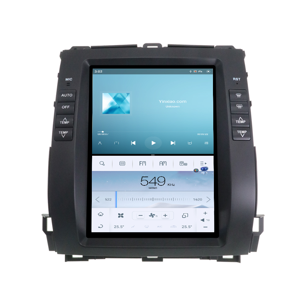 Tesla Screen Android 11 Car GPS Navigation For Toyota Prado 2002-2009 Radio Multimedia DVD Video Player Audio Head Unit-Aotsr official website