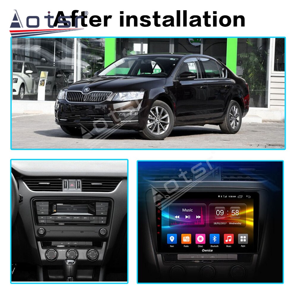 Android 10.0 4GB+64GB Car Radio GPS Navigation Unit For Skoda Octavia A7 2013-2016 Car Multimedia Player Auto Stereo Head Unit-Aotsr official website